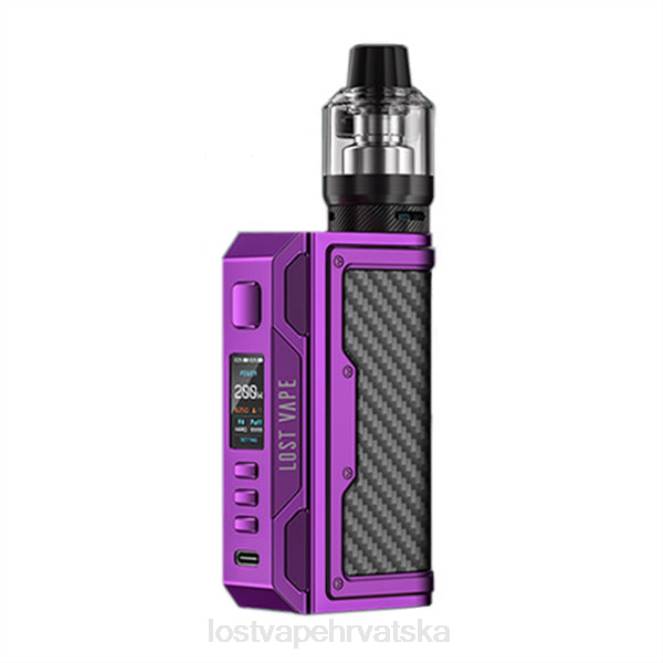 Lost Vape Thelema quest 200w komplet ljubičasta/ugljična vlakna NHVB147 | Lost Vape Near Me