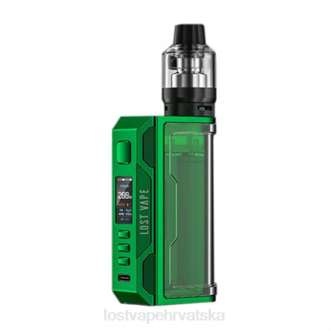 Lost Vape Thelema quest 200w komplet zeleno/prozirno NHVB146 | Lost Vape Review Hrvatska