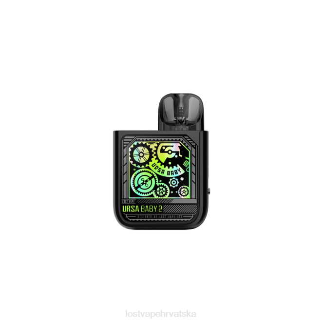 Lost Vape URSA Baby 2 kompleta | pod sustav pop black/time oprema NHVB354 | Lost Vape Flavors Hrvatska
