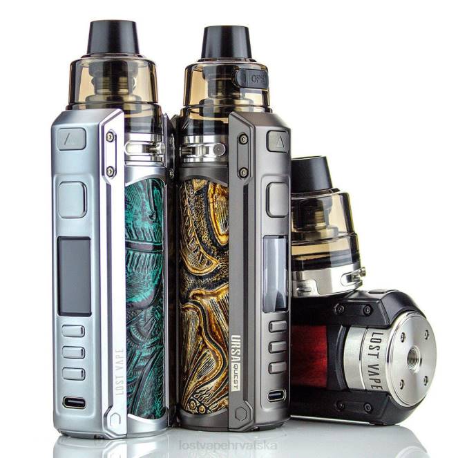 Lost Vape URSA Quest multi kit | 100w ss/krokodilska koža NHVB194 | Lost Vape Flavors Hrvatska