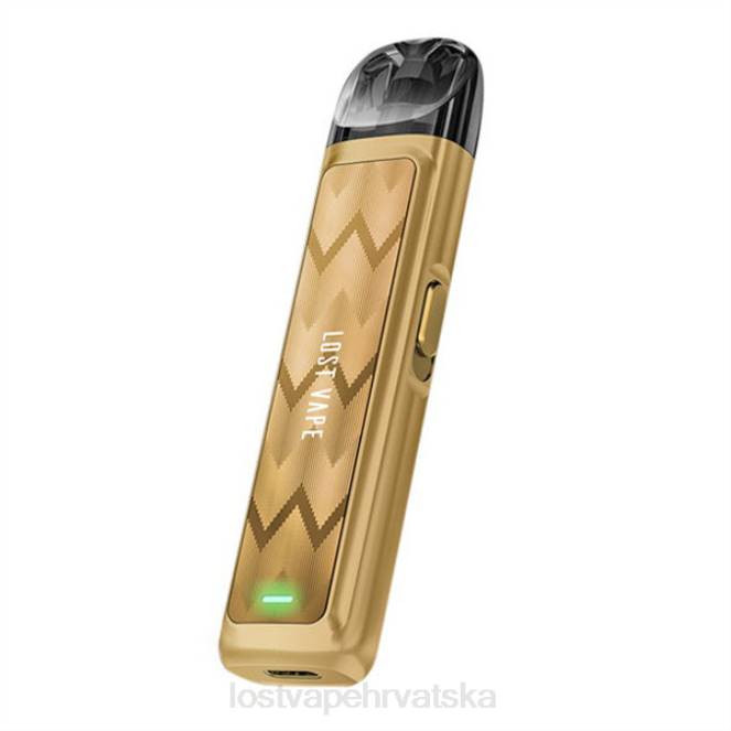 Lost Vape URSA komplet mahuna | 800 mah valovito zlato NHVB229 | Lost Vape Pods Near Me