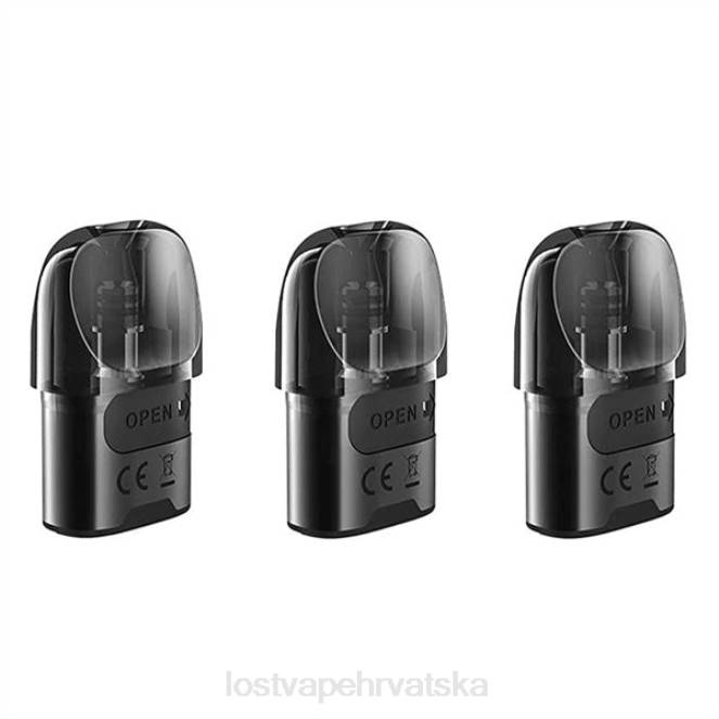 Lost Vape URSA zamjenske mahune | 2,5 ml (pakiranje od 3 komada) zelena 1.ohm NHVB126 | Lost Vape Review Hrvatska