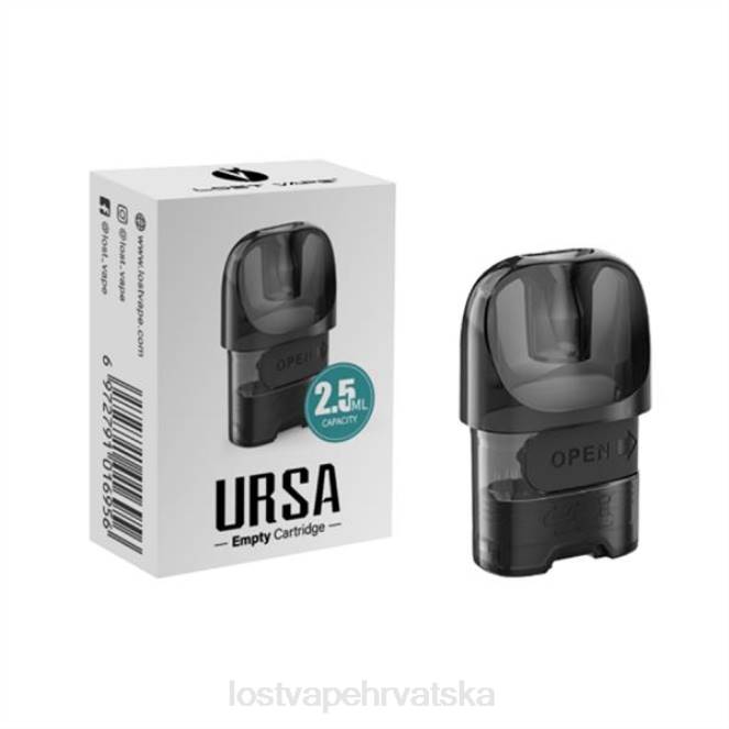 Lost Vape URSA zamjenske mahune crna (2 ml prazna kapsula) NHVB215 | Lost Vape Wholesale