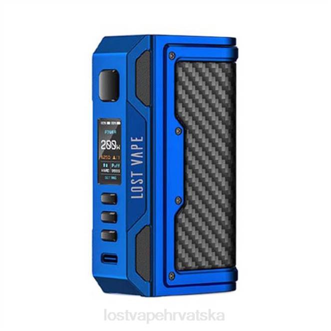 Lost Vape Thelema quest 200w mod mat plava/ugljična vlakna NHVB177 | Lost Vape Near Me