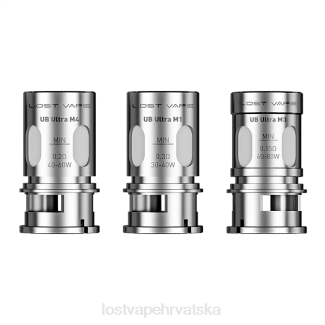 Lost Vape UB ultra coil serija (5 komada) m1 0,3 ohma NHVB130 | Lost Vape Customer Service