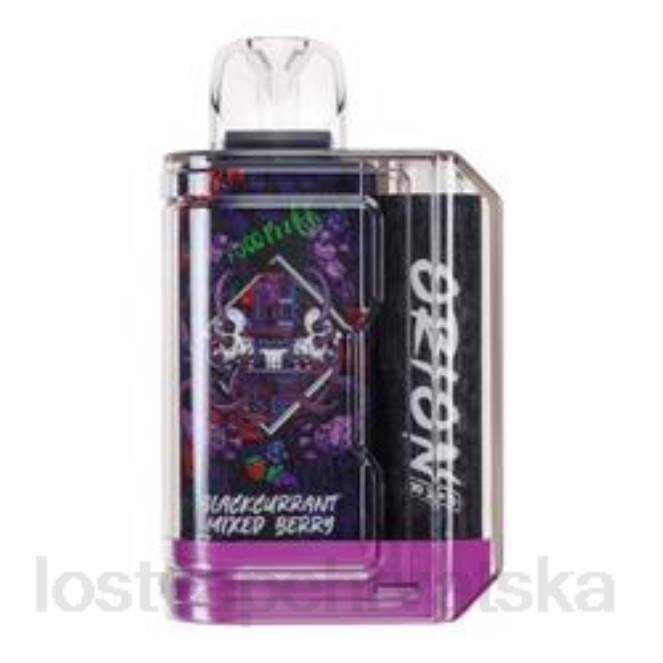 Lost Vape Orion šipka za jednokratnu upotrebu | 7500 dim | 18 ml | 50 mg blackcurrent miješana bobica NHVB69 | Lost Vape Pods Near Me