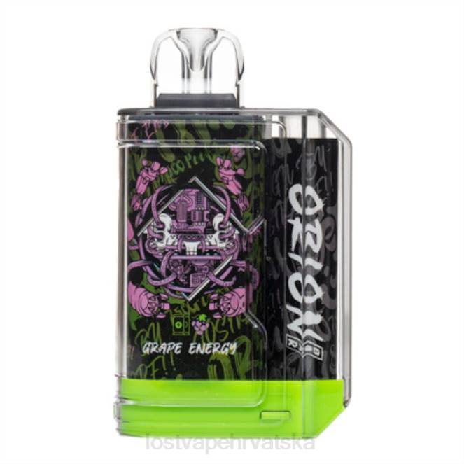 Lost Vape Orion šipka za jednokratnu upotrebu | 7500 dim | 18 ml | 50 mg energija grožđa NHVB60 | Lost Vape Customer Service