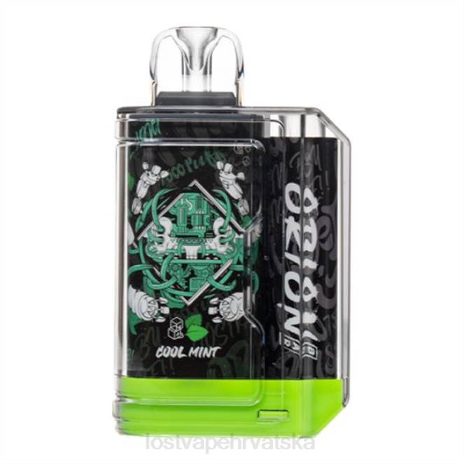 Lost Vape Orion šipka za jednokratnu upotrebu | 7500 dim | 18 ml | 50 mg hladna menta NHVB53 | Lost Vape Contact Hrvatska