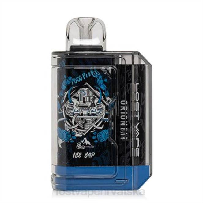 Lost Vape Orion šipka za jednokratnu upotrebu | 7500 dim | 18 ml | 50 mg ledena kapa NHVB83 | Lost Vape Contact Hrvatska